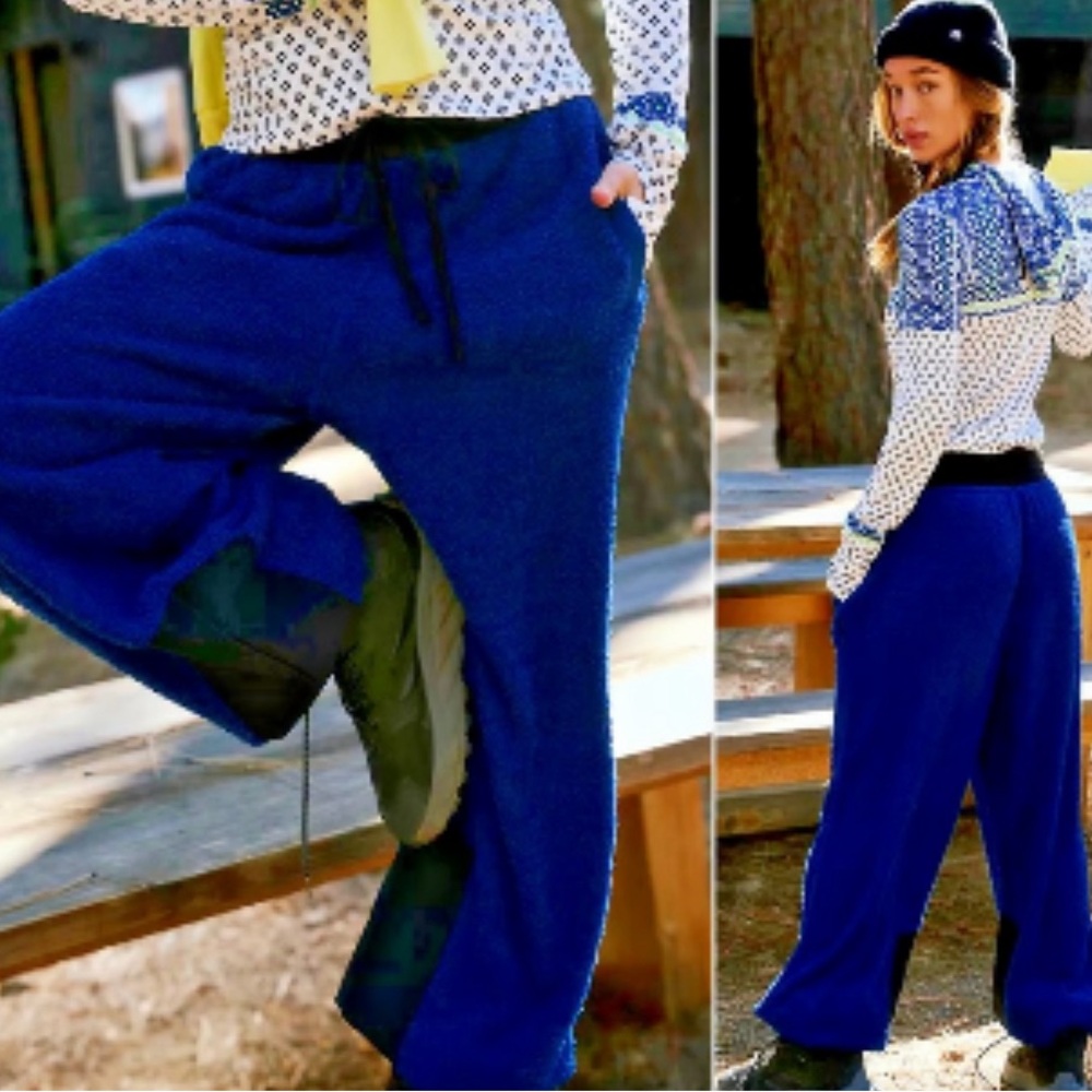 FREE PEOPLE RELAXED ATHLETIC PANTS